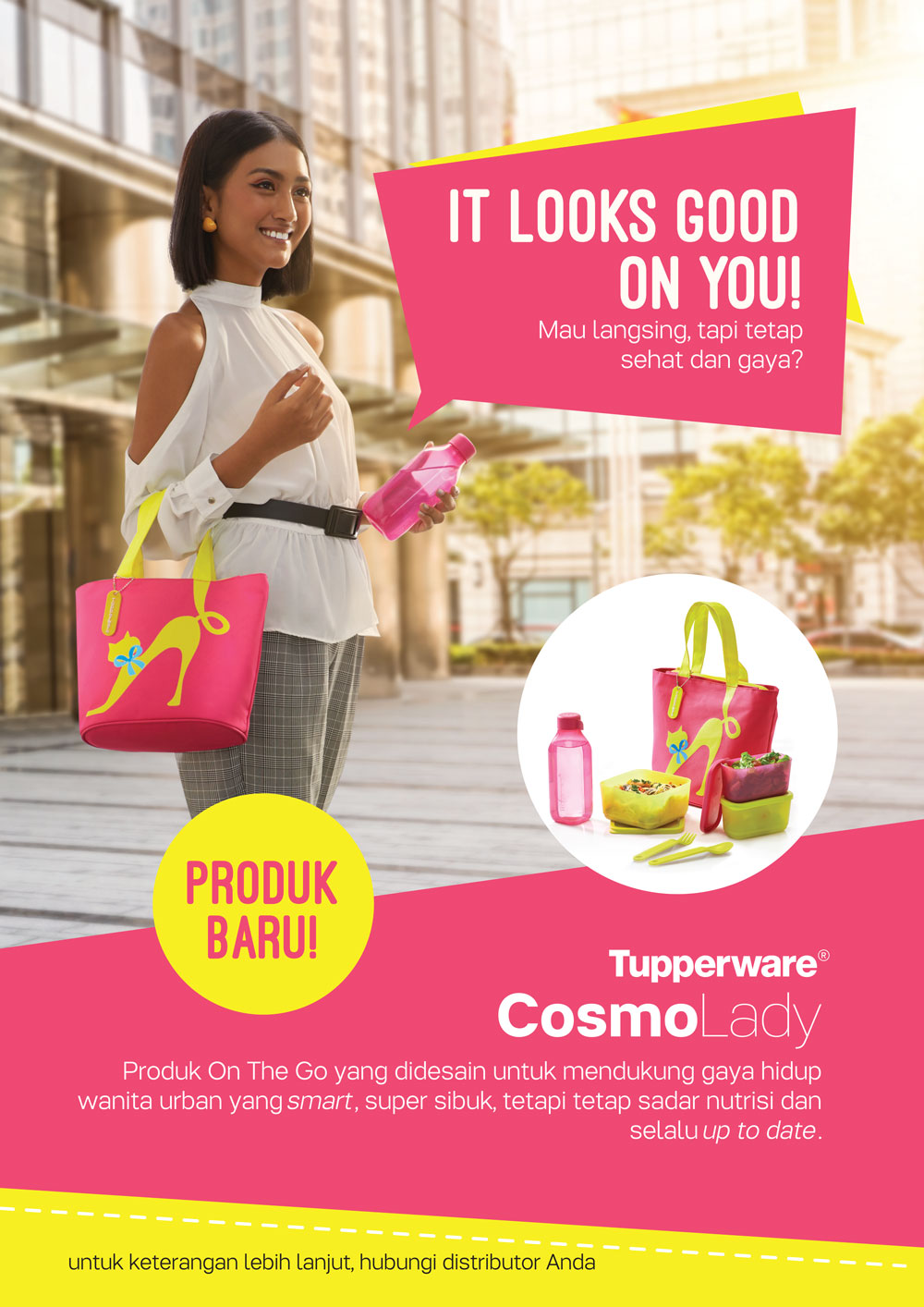 Print Ad Tupperware Cosmo Lady - Creative