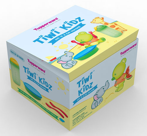 Tupperware // Tiwi Kids - Creative Clutters