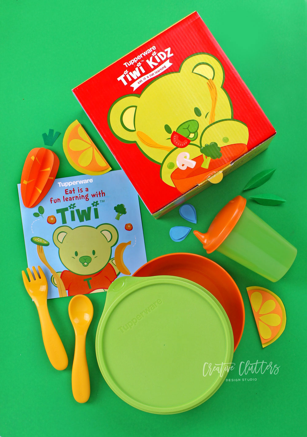 Illustration For Tupperware Kids Product Line - Creative Clutters