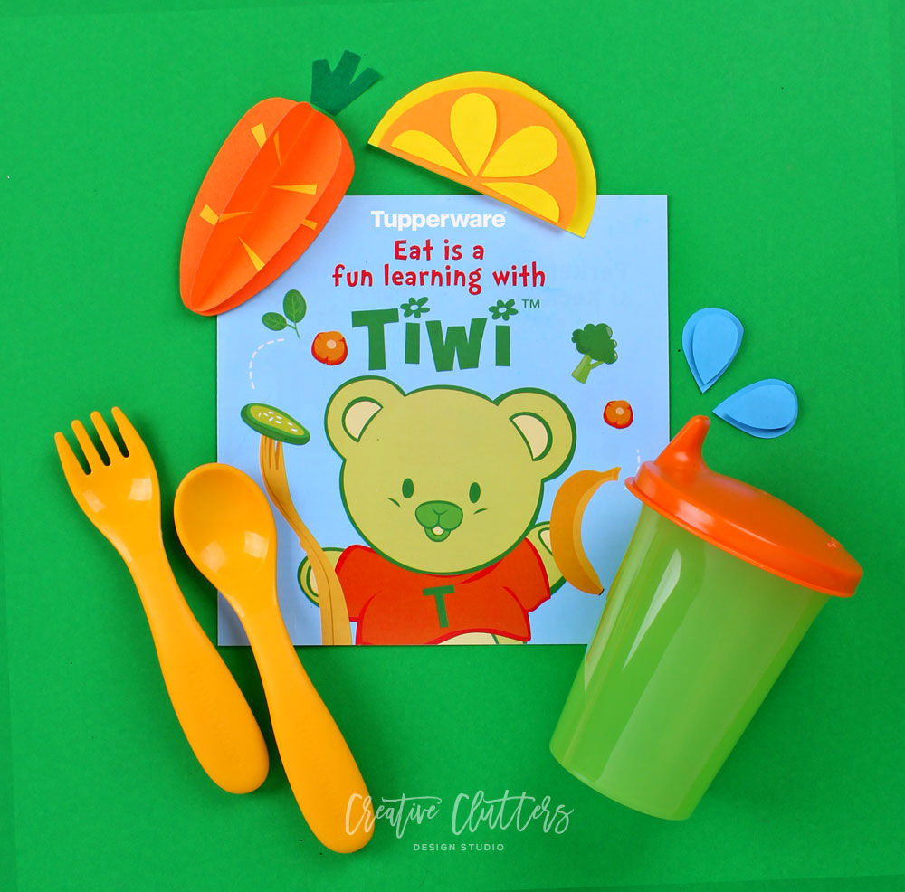 Illustration For Tupperware Kids Product Line - Creative Clutters