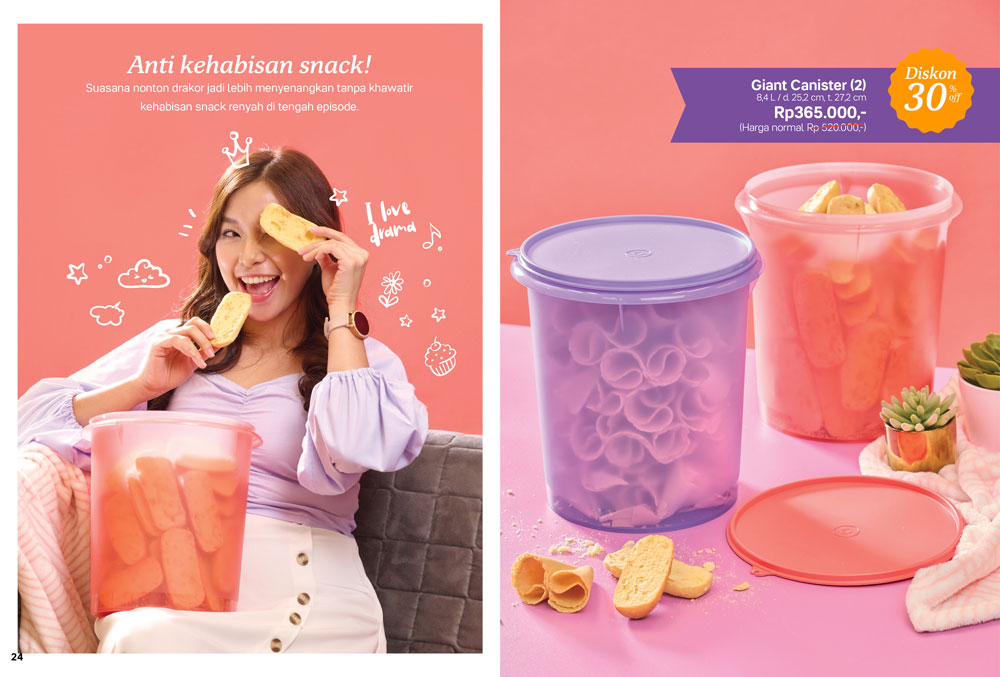 Creative concept, design, photography Tupperware Brochure, by Creative Clutters