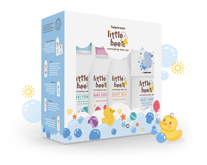 Commercial Baby Photography + Packaging Design For Little Bee , by Creative Clutters